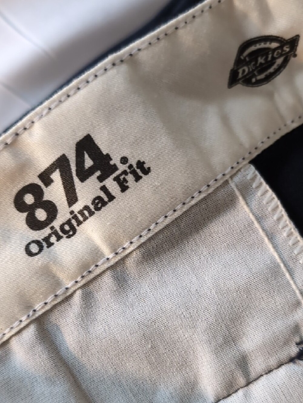 Dickies Men’s Black Chino Work Pants - Picture 2 of 3